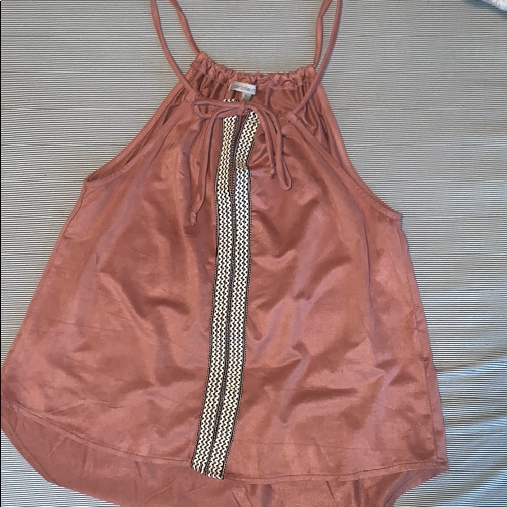 Pink tank top